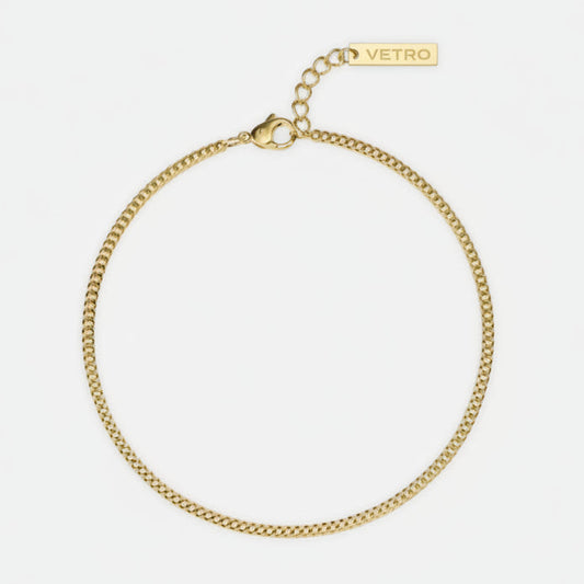CUBAN BRACELET 1.8MM | 18K Gold - Vetro Watches