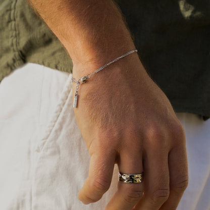 CUBAN BRACELET 1.8MM | Silver - Vetro Watches