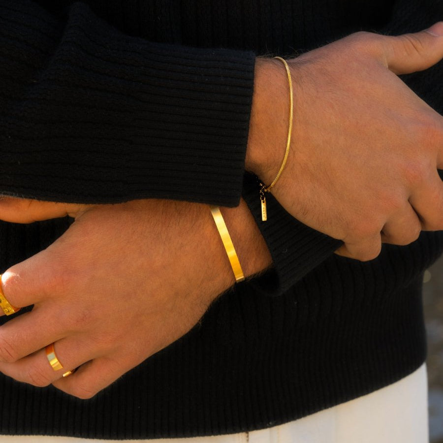 UNISIZE BRACELET | 18K Gold - Vetro Watches