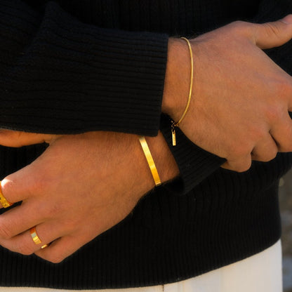 UNISIZE BRACELET | 18K Gold - Vetro Watches
